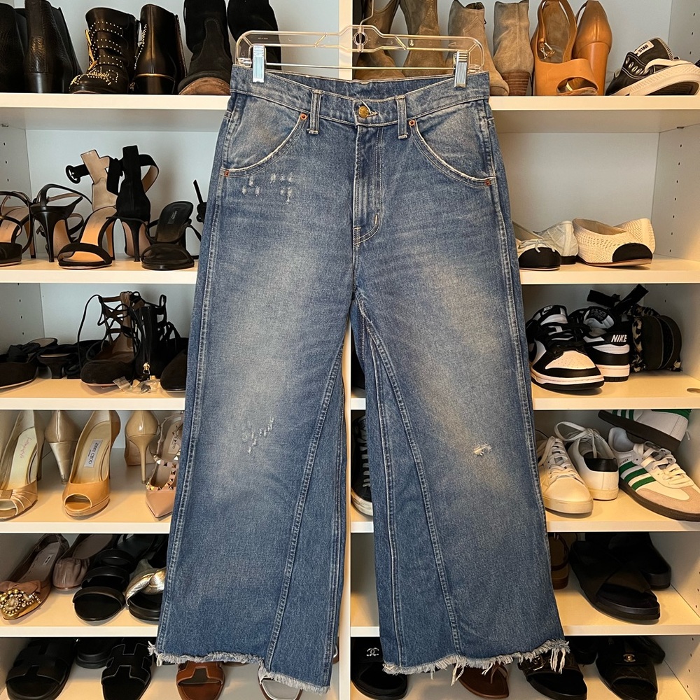 B Sides Wide Leg Jeans
